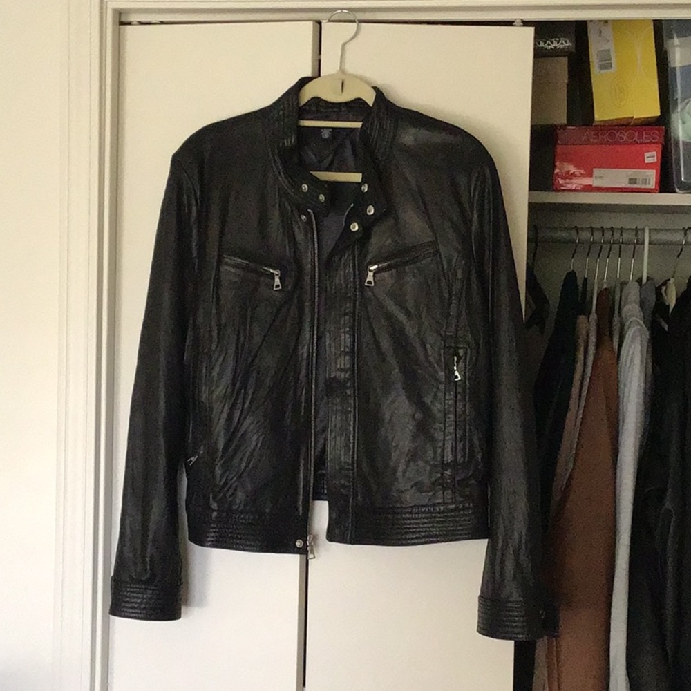 Leather jacket